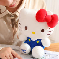 Muñeca De Peluche Sanrio Hello Kitty Anime Suave Almohada Regalo De Cumpleaños Para Niñas Muñeco De Hello Kitty Kawaii De Plushier - details 10