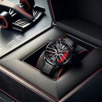 Reloj De Pulsera De Cuarzo Para Hombres Estilo Deportivo Y Cool Correa De Cuero Simple Y Elegante Sin Agujas Resistente Al Agua - details 3