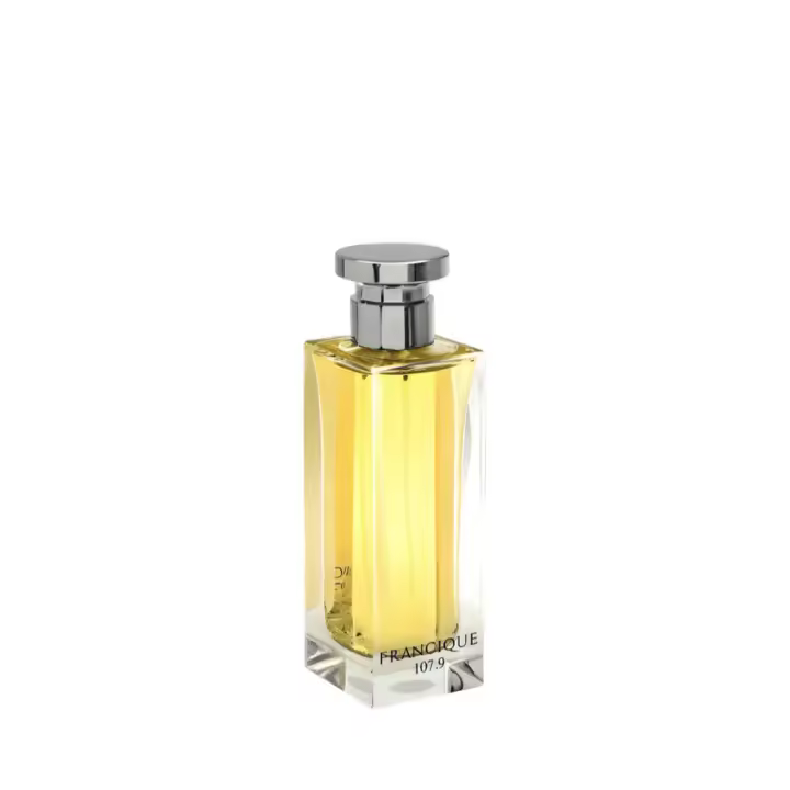 Perfume FRANCIQUE 107.9 Fragance world  100ml +ATOMIZADOR 5ml Recargable GRATIS! Perfume UNISEX Perfume Árabe Original De Dubai Emiratos Árabes, oriental - 1