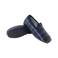 Zapatilla clásica de cuadros para hombre, marca ALCALDE - Comodidad en casa. - details 6