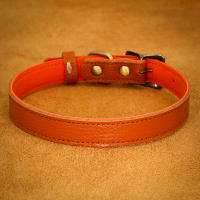 Collar De Cuero Genuino Para Perros Ajustable Collar De Mascota Real Suave Para Pequeños Chihuahuas Suministros Para Mascotas - details 8