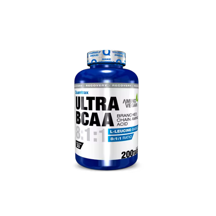 Ultra BCAA 8:1:1 400 Tabletas - Quamtrax - 1
