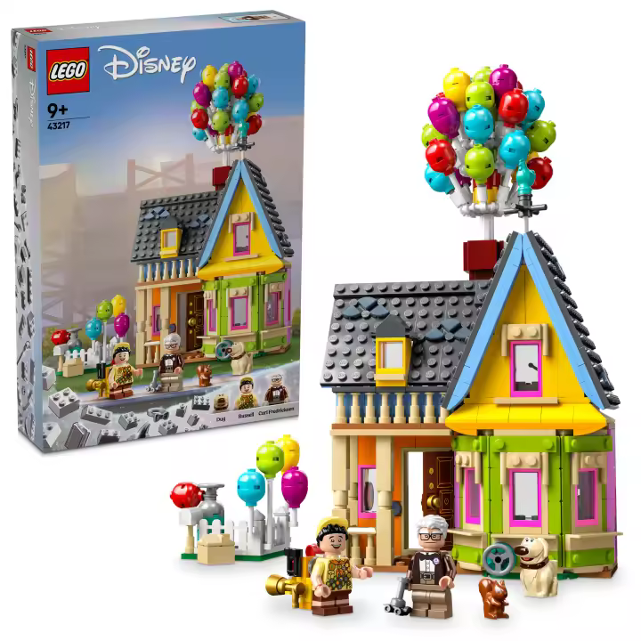 Set de juguetes de construcción LEGO® | Disney y Pixar 43217 Casa de “Up” (598 piezas) - 1