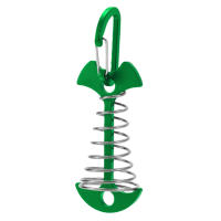 1/5Pcs Ganchos De Tenda Ajustables Con Resorte De Piso Para Acampar Palos De Suelo De Forma De Pescuezo Anclaje Para Tenda Y Awning Accesorios Para Deporte Al Aire Libre - details 20