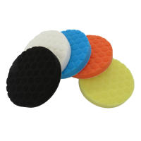 Juego De 5 Piezas De Pads De Cera Para Coche 3/4/5/6 Pulgadas Discos De Lustrado Y Polvo Para Tareas De Limpieza Y Reparación De Automóviles - details 3