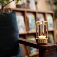 Lámpara De Mesa Inalámbrica Recargable Con Sensor Táctil Luz Nocturna LED Para Lectura Decoración De Habitaciones Restaurantes Hoteles Bares - details 14