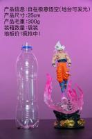 Figura De Acción Sun Wukong 24cm Dragon Ball Super Saiyan Brillo Modelo De Estatuilla Regalo Para Fans De Anime Unisex - details 1