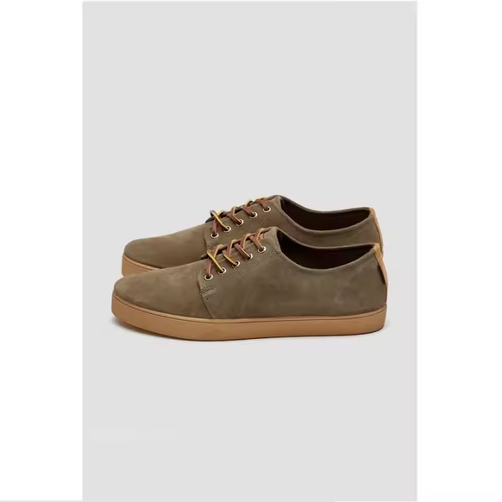 Zapatillas Pompeii Verde Caqui Caramel - 1