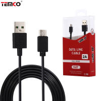 TEMCO 1/2/3 Metros, Micro USB, Blanco y Negro, Cable de Datos y Cargador Micro USB de Alta Velocidad/USB 2.0 Macho (Tipo A) > USB 2.0 Micro Macho (Tipo B) / Blanco y Negro / 1m, 2m, 3m - details 4