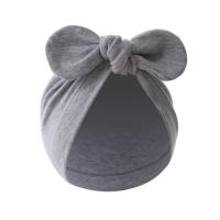 Gorro De Bebé Recién Nacido Niños Infantil Accesorios De Cabello Enredado Gorro De Turbante Para Niños Y Niñas Algodón Sólido - details 4