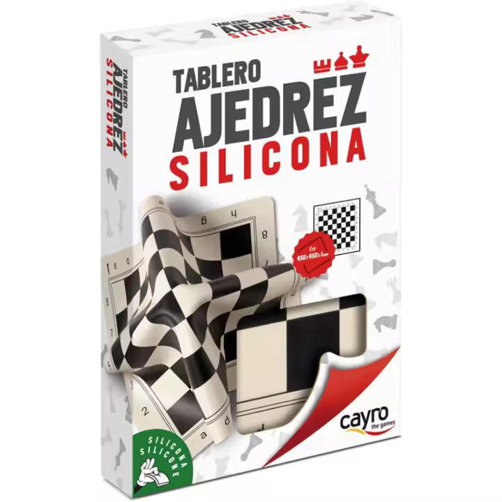 Cayro - Tablero Ajedrez Silicona - 1