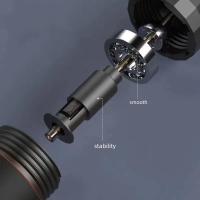 Cuerda De Saltar Ajustable Con Manos De Espuma Y Rodamientos De Bola Para Fitness Cuerda De Acero Adecuada Para Entrenamiento Cardio Unisex - details 2