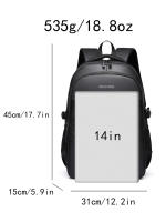 Mochila Grande Multifuncional Impermeable Para Viaje Deportivo Y Negocios Con Bolsillo Para Computadora Antirrobo Para Hombres - details 0