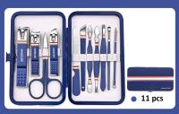 Juego De Cortauñas De Acero Inoxidable 9-19 Piezas Con Bolsa Plegable Kit De Manicura Herramienta De Belleza Para Uñas Y Maquillaje - details 6