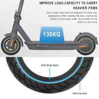 Pneumáticos Tubless 10X2.5 Para Scooter Eléctrico Ninebot Max G30 Neumático Sólido 60/70-6.5 Resistente a Explosiones Rueda Hueca De Miel Para Reparación De Scooters - details 6