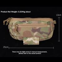 Bolsa De Hombro Compacta Para Cinturón Integrada Con Chaleco De Porta Placa Para Airsoft En MC Negro Verde De Rango Café - details 0