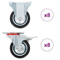 vidaXL Ruedas unidades 75 mm en  8 uds, 12 uds o 24 uds y más - details 3