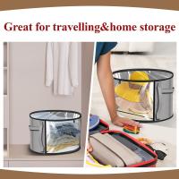 Bolsa de almacenamiento para sombreros de playa, artefacto para guardar sombreros de cubo negros - details 27