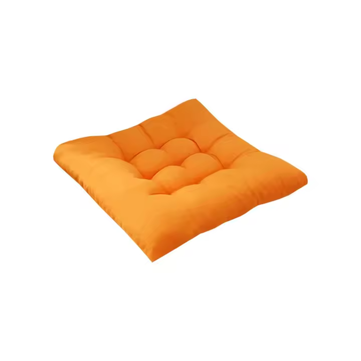 Cojín De Silla Grande Cuadrado Con Amarras Ultra Suave Y Cálido Para Niños Nido De Lectura Cojín De Piso Cómodo Para Adultos Medio 50x50 Cm - 1