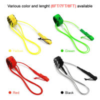 Leash De Surf Para Tabla De Nado Con Desviador De Acero Suave Cuerda De Pierna Para Bodyboard Tamaños 6FT/8FT/10FT Unisex - details 2