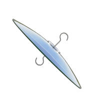 Comedero para pájaros, deflector transparente de plástico, protector meteorológico, cubierta transparente para prevenir la lluvia y la nieve - details 5