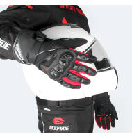 Guantes De Motocicleta Impermeables Y Antideslizantes Para Ciclismo Multicolor Accesorios De Equipamiento De Motocicleta Transpirables Para Hombre Y Mujer - details 17