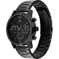 Reloj de Hombre Tommy Hilfiger 1710383, Esfera Negro de 44 MM + Caja de Regalo Elegante - details 1