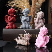 Molde De Vela Ángel 3D Pequeño Molde De Resina Para Bebés Herramienta DIY Para La Creación De Decoraciones De Aromaterapia Y Sabão - details 2