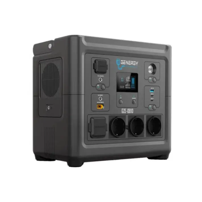 Genergy GZE-0810 Generador eléctrico solar con carga ultrarápida portable 1500 W 31505 - 1