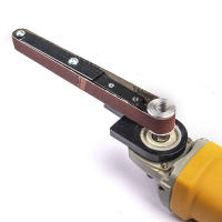Mini Lijadora Eléctrica De Cinturón Para DIY Herramienta De Pulido Y Tratamiento De Superficie Para Metal M10 Con Cinturón De Grano - details 1