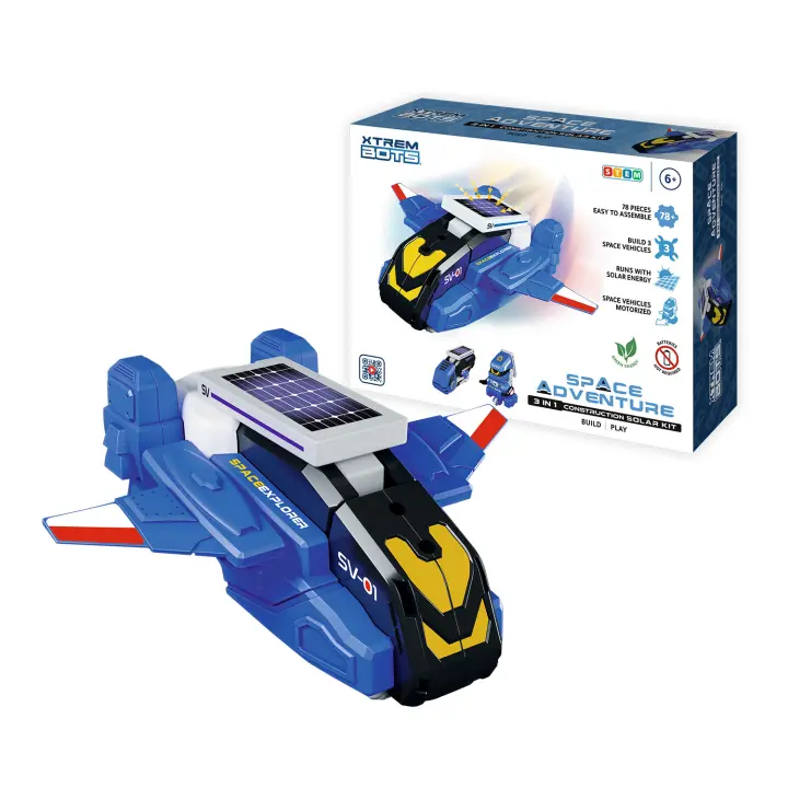 Xtrem Bots - Space Adventure  Robotica para Niños 6 Años  Juguete Niño 6 Años  Juguetes para Niños de 6 Años  Kit Robotica  Robot Juguete  Robot Niños - 1