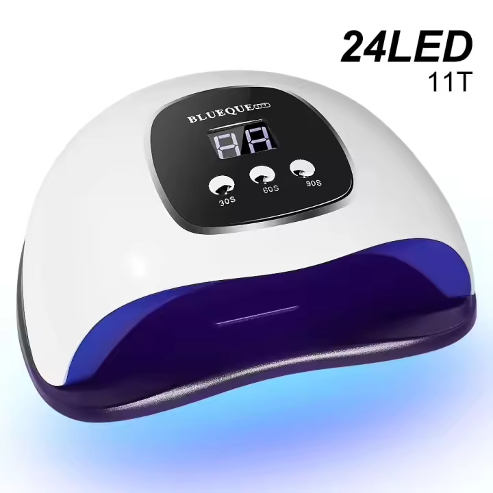 Lima Girl Secador De Uñas UV Profesional Con 24 LED Lámpara De Manicura Para Secado De Polvos Y Varnices Para Uso Doméstico Con Cable USB - 1