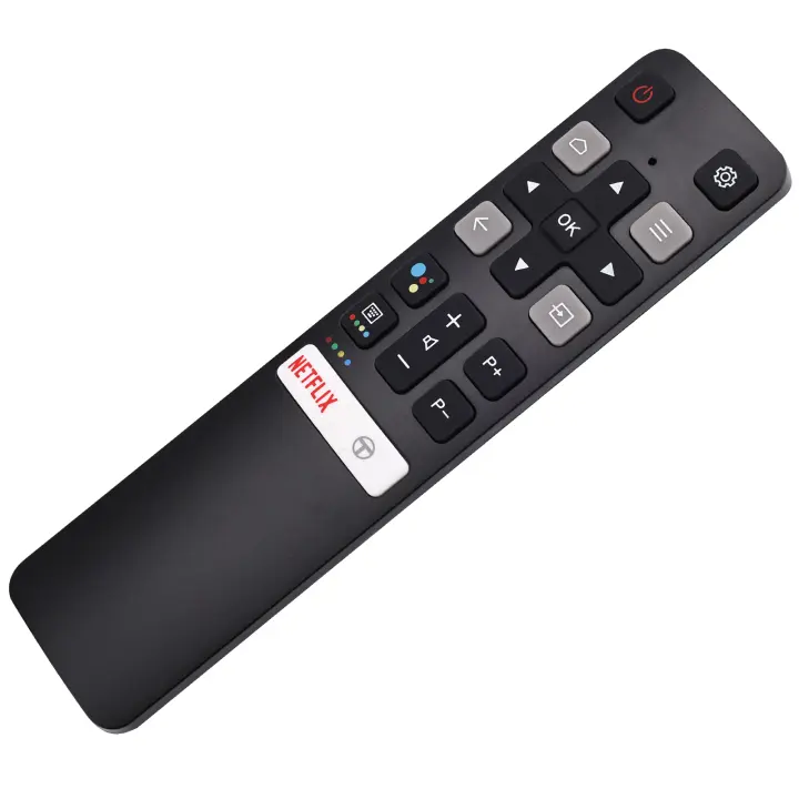 Control Remoto De Voz RC802V Reemplazo Para TCL LED TV Compatible Con Modelos 43P8 40S65A 32S60A 55P8M 32S6500 65P8M 55P8 65P8S 50P8 32S615 40S615 50P7 - 1