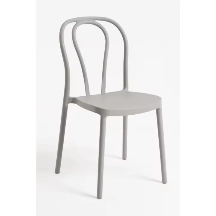 Silla Woda - Gris claro - 1