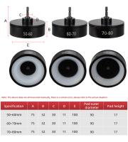 Cabezal De Aplicación De Tapas Con Destornillador Eléctrico 1/4 Para Botellas 10-100mm Diámetro Exterior Compatible Con Perforadores - details 9