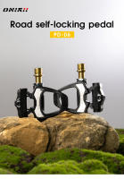 Pedales De Bicicleta ONIRII PD-06 Ultraligeros De Carbono SPD Autolock Acero/Titán 6 Grados Con Placa De Bloqueo Para Carretera - details 0