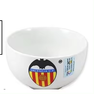 VALENCIA CF ,VASO CUENCO VALENCIA CF,CERAMICA - 1