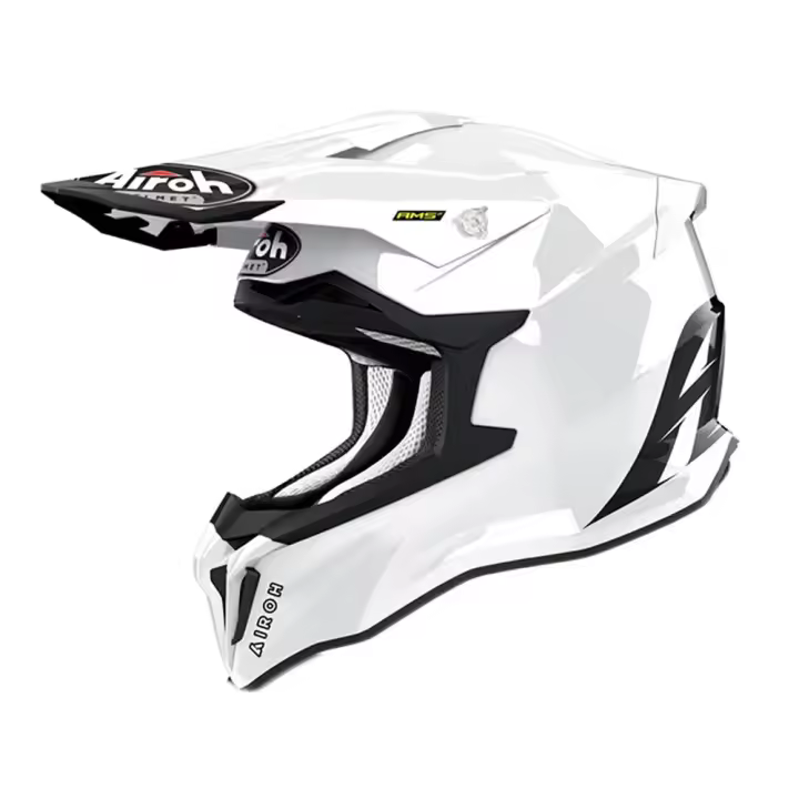 Airoh Casco Off-road Strycker Color Blanco Adulto - 1