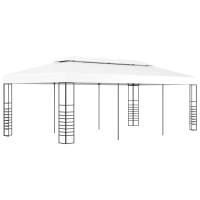 vidaXL Marquesina Cenador de Jardín Pabellón Parasol Patio Exterior Color Antracita,  Blanco, y mas - details 1