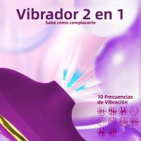 Dispositivo De Succión Vaginal De 10 Velocidades Estimulador De Clítoris Vibrador G-Spot Para Mujeres Juguete Sexual Femenino - details 6