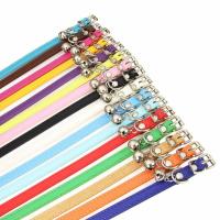 Collar De Cuero Ajustable Para Perros Y Gatos Pequeños Con Campana Seguridad Almohadilla Para Cuello De Pupilo Collares De Chihuahua Suministros Para Mascotas - details 1