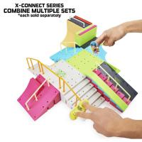 SPIN MASTER - TECH DECK - NEON SKATE PARK DEDOS - Neon Mega Park X-Connect Creator - Juego de Rampas de Skate Personalizable que Brilla en la Oscuridad con 2 Fingerboards - 6063752 - Juguetes Niños +6 años - details 2