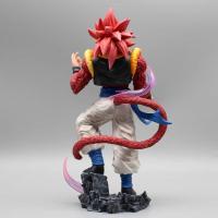 Figura De Acción Dragon Ball Gogeta 25cm Super Saiyan 4 Modelo PVC Estatua De Colección Juguete Decoración Regalo Para Fans - details 3