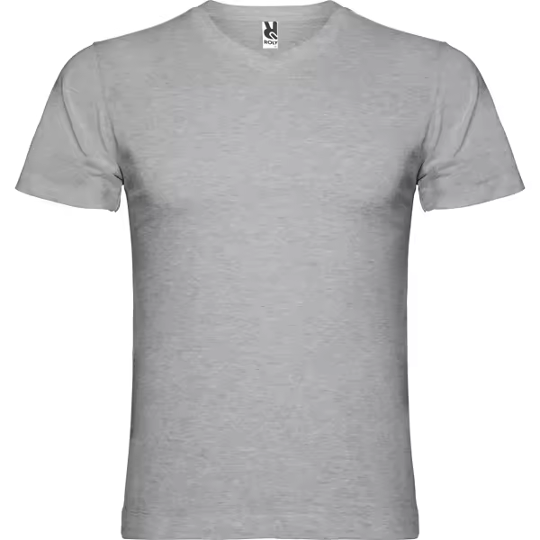 RAYNA - Camiseta SAMOYEDO ROLY– Manga Corta y Escote en Pico de 2 Capas, PERFECTA PARA TRABAJO - 1