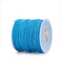 Hilo De Nylon 0.8mm 28 Colores Para DIY Hecho a Mano Cuerda Para Pulseras Collares Accesorios De Manualidades 100m/Roll - details 28