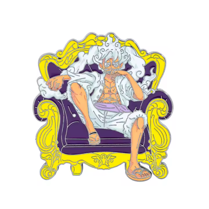 Pine De Esmalte Duro Roronoa Zoro De Anime Clásico Para Hombres Accesorio Para Mochilas Y Ropa Regalo Perfecto Para Fans - 1