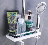 Soporte De Ducha Organizador De Baño Estante De Pared Sin Perforar Riega Cabeza De Ducha Tratamiento Capilar Soporte Para Shampoo - details 0