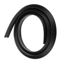 2pcs Extensión De Faros De Rueda Protector De Guardabarros Universal Para Coche 150cm Tira De Moldura De Pestaña Negra/Fibra De Carbono - details 4
