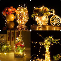 2 Pack Luces Solares De Hadas 300LED Cadena De Luces Solar Impermeable 8 Modos Alambre De Cobre Twinkle Luz Para Exterior - details 5
