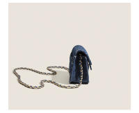 Bolso de mezcla para Mujer, nuevo modelo, Diseño de Nicho de moda, Cadena Cruzada, Pequeño Bolso Cuadrada, mini Bolso versátilla para Escritorio labial - details 6